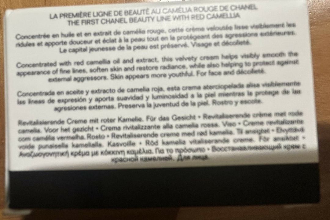 Chanel Revitalising Cream