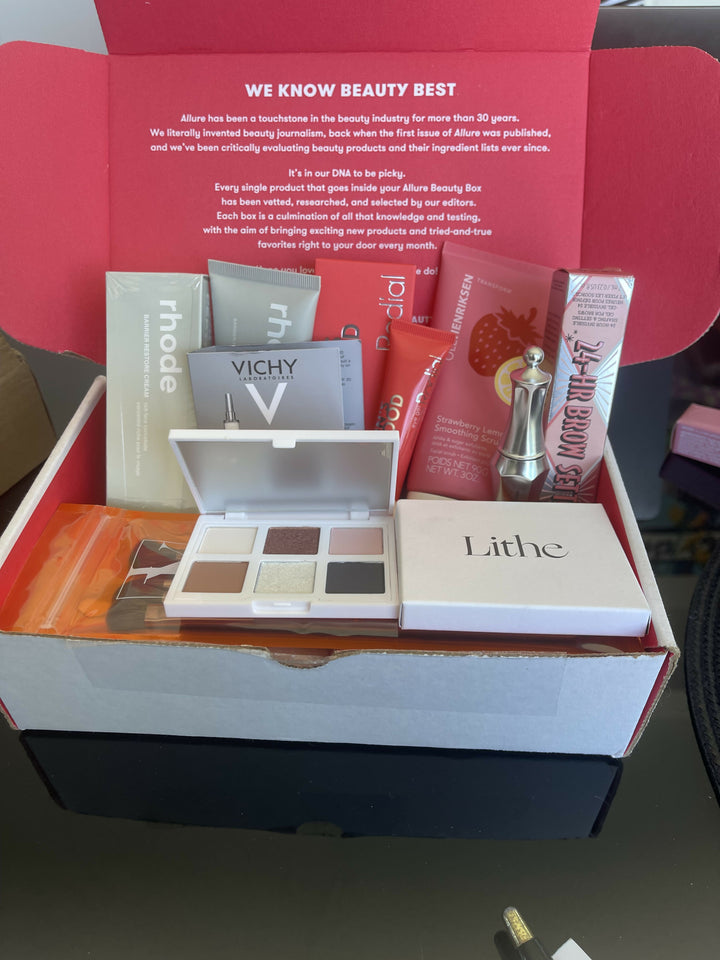LOVE ALLURE BEAUTY BOX VALUE $380