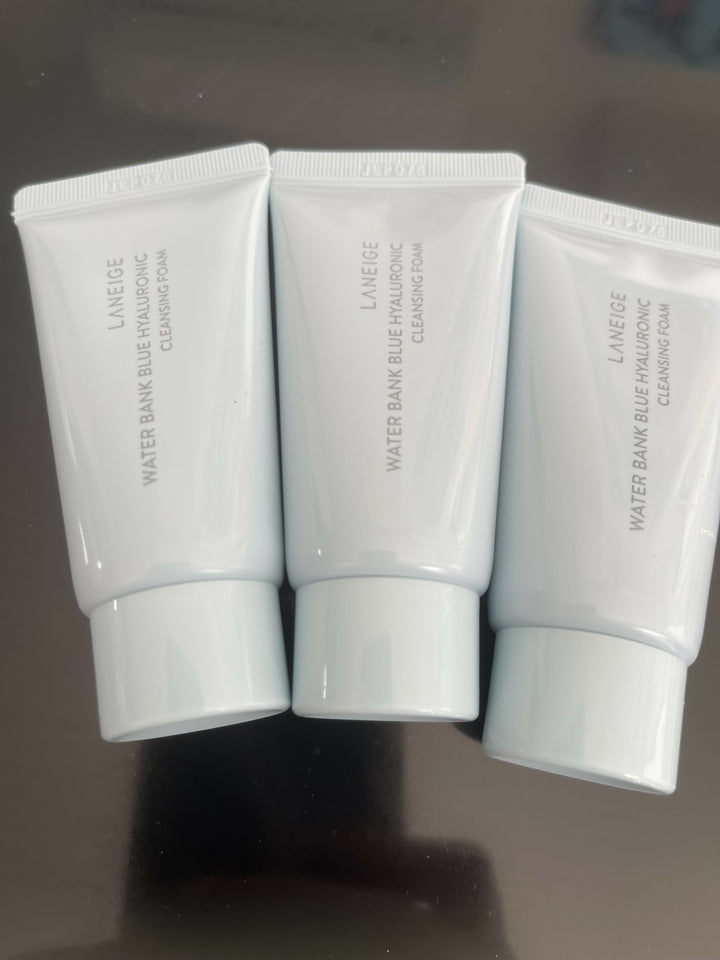 LANEIGE WATER BANK CLEANSING FOAM 3 PCE