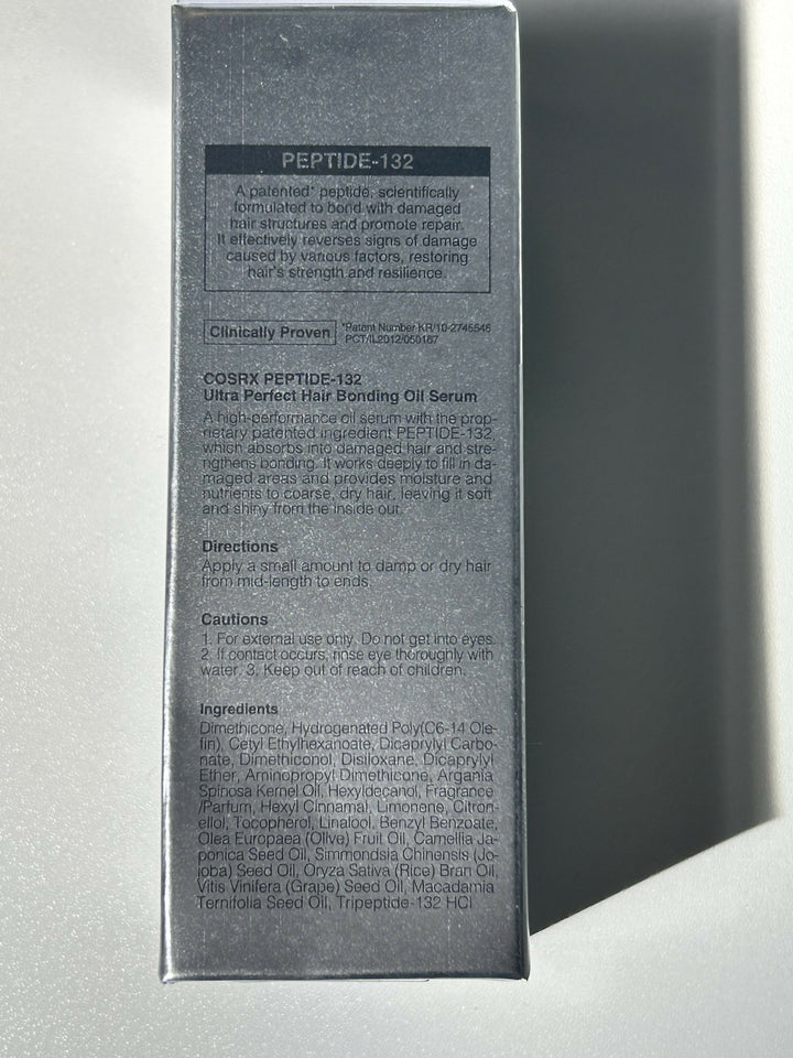 COSRX Peptide 132 Ultra Perfect Hair Bonding Oil Serum (Korean)