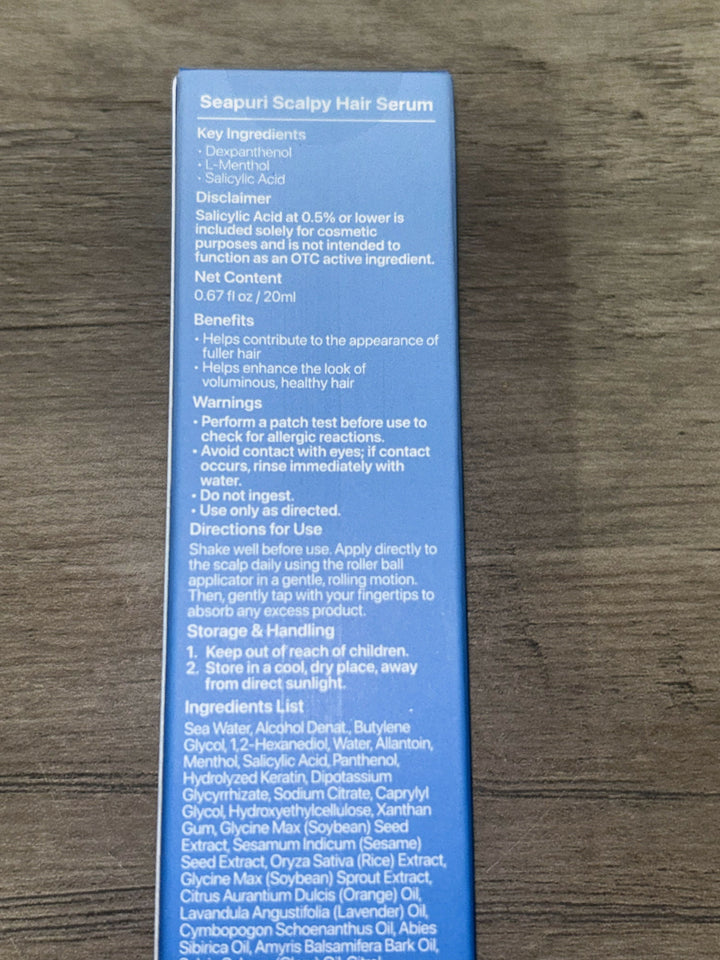 Seapuri Scalpy Hair Serum
