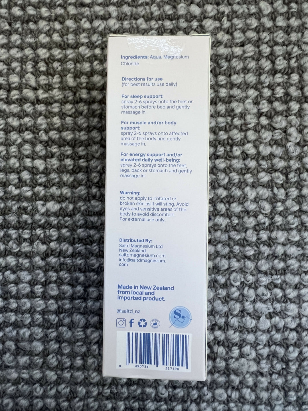 Saltd Magnesium Oil