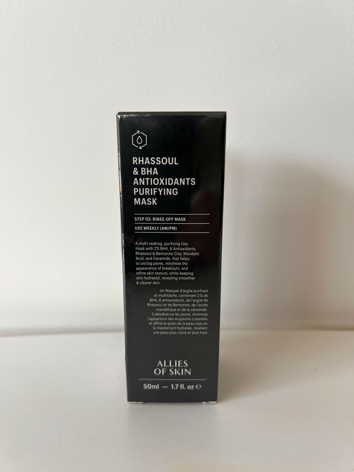 Allies of Skin Rhassoul & BHA Antioxidants Purifying Mask 50ml