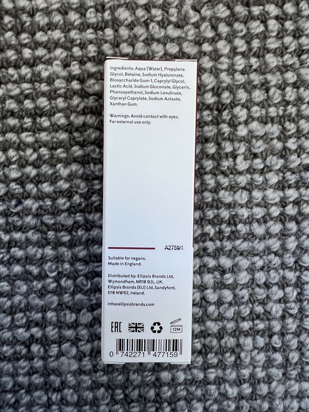 Q + A Hyaluronic Acid Facial Serum