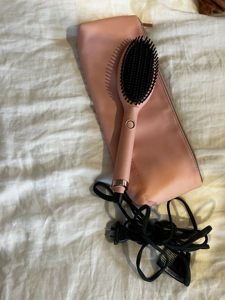 GHD GLIDE® HOT BRUSH IN PINK PEACH