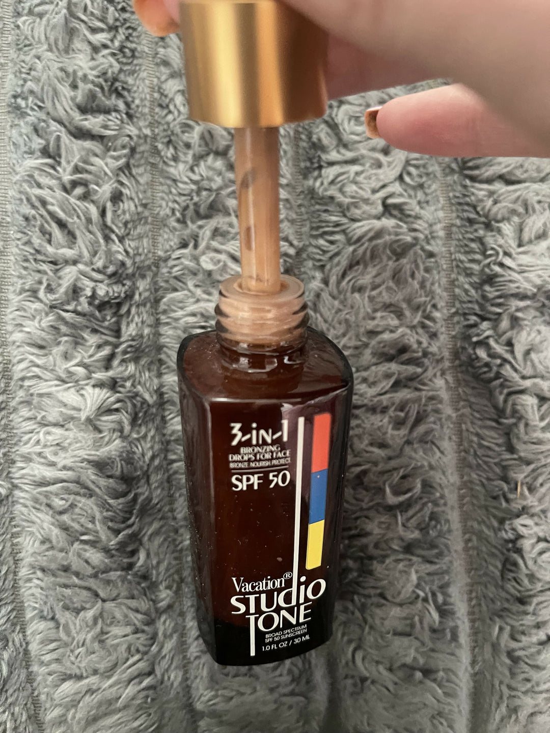 VACATION 3 IN 1 bronzing Drops for face SPF 50