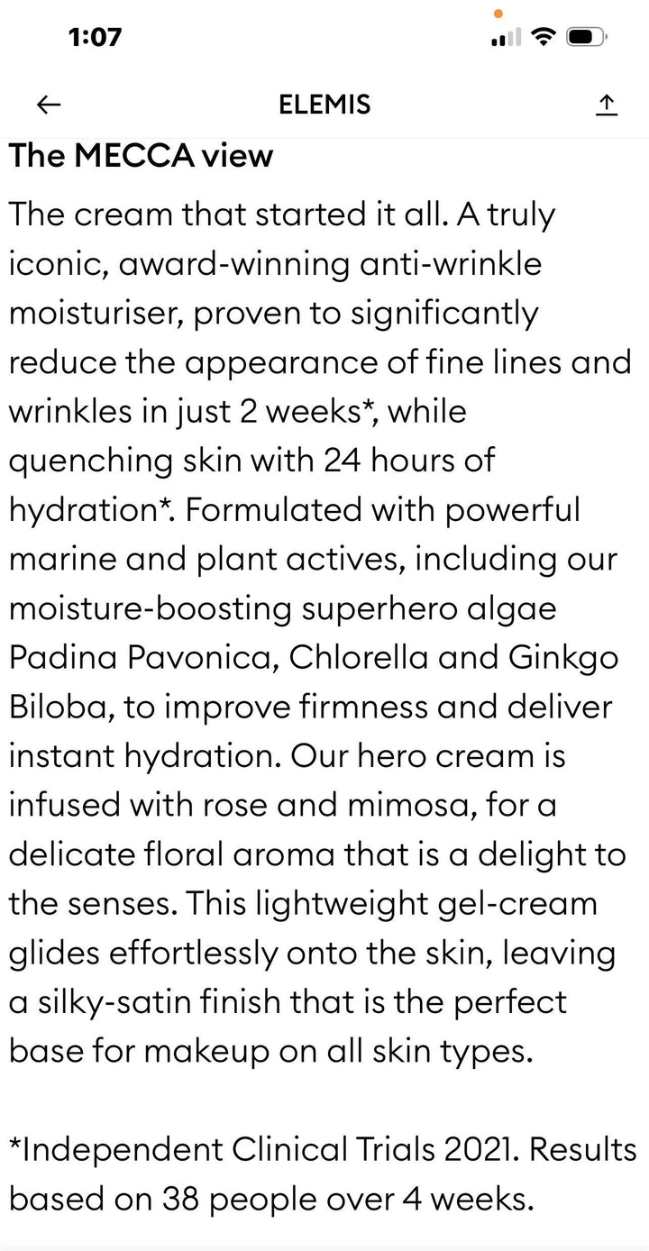 ELEMIS PRO COLLAGEN MARINE CREAM BRAND NEW