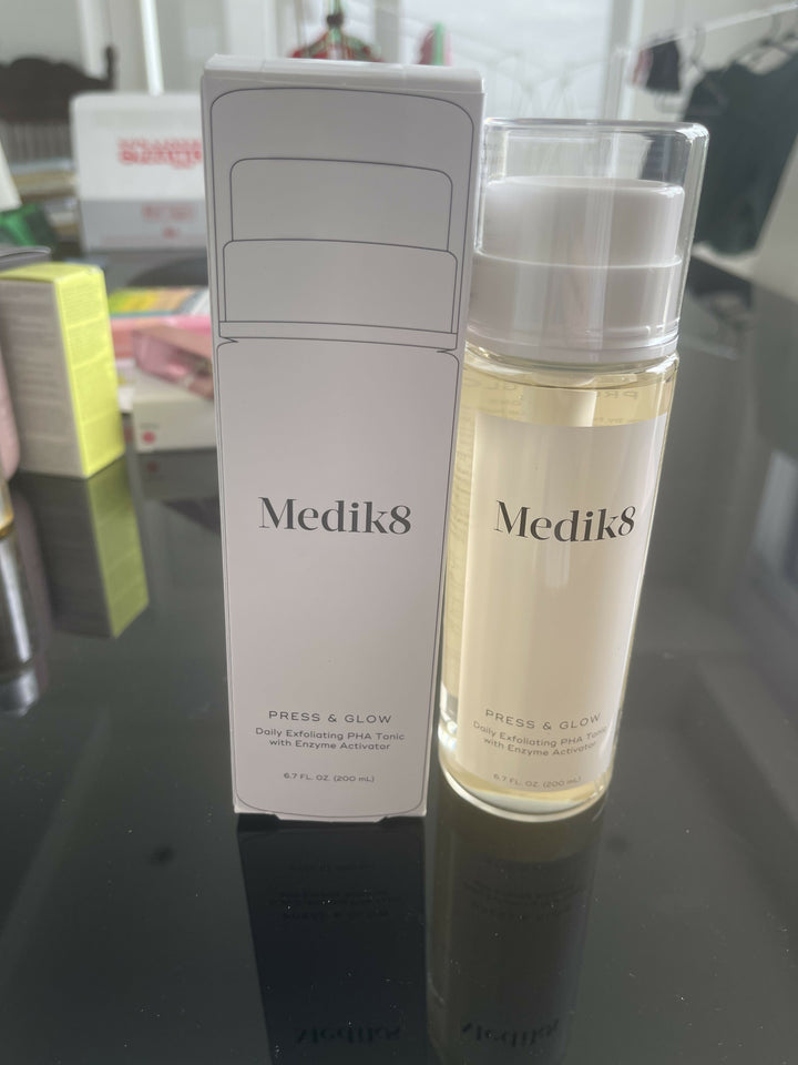 MEDIK8 PRESS & GLOW DAILY EXFOLIATING PHA TONIC WITH ENZYME ACTIVATOR BRAND NEW