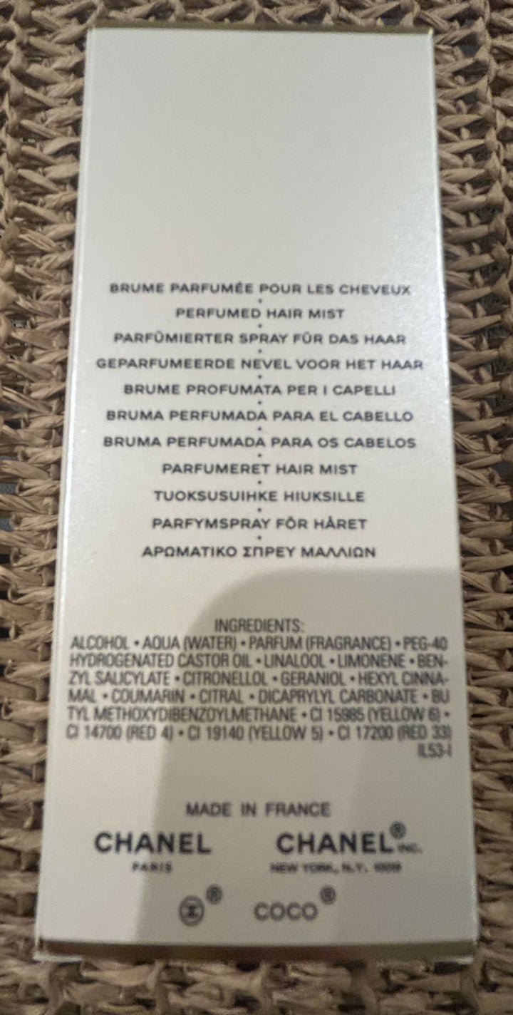 Chanel Coco Mademoiselle Hair Mist