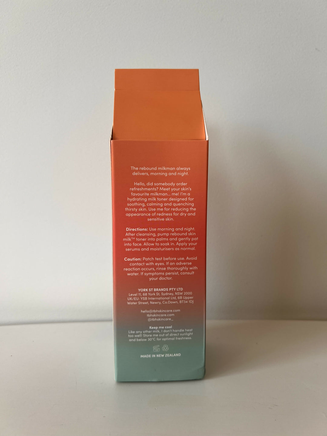 TBH rebound skin milk toner