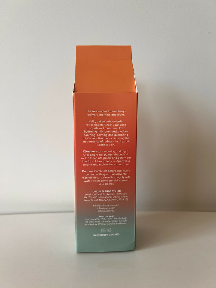 TBH rebound skin milk toner