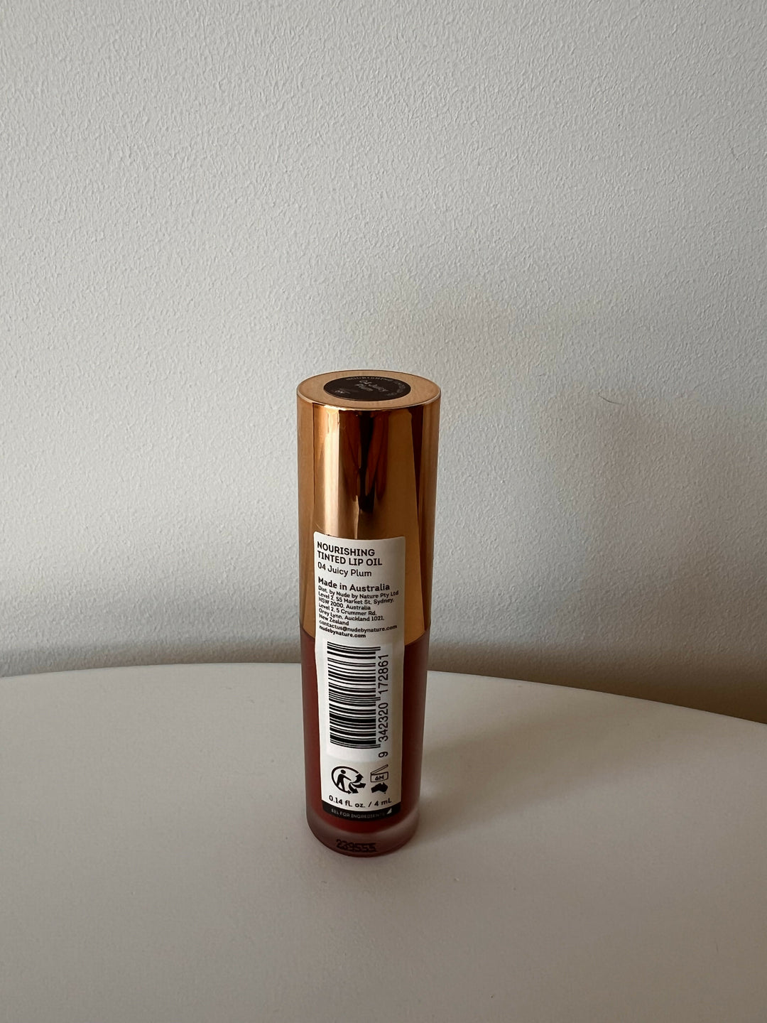 Nude by Nature Tinted Lip Oil - Juicy Plum