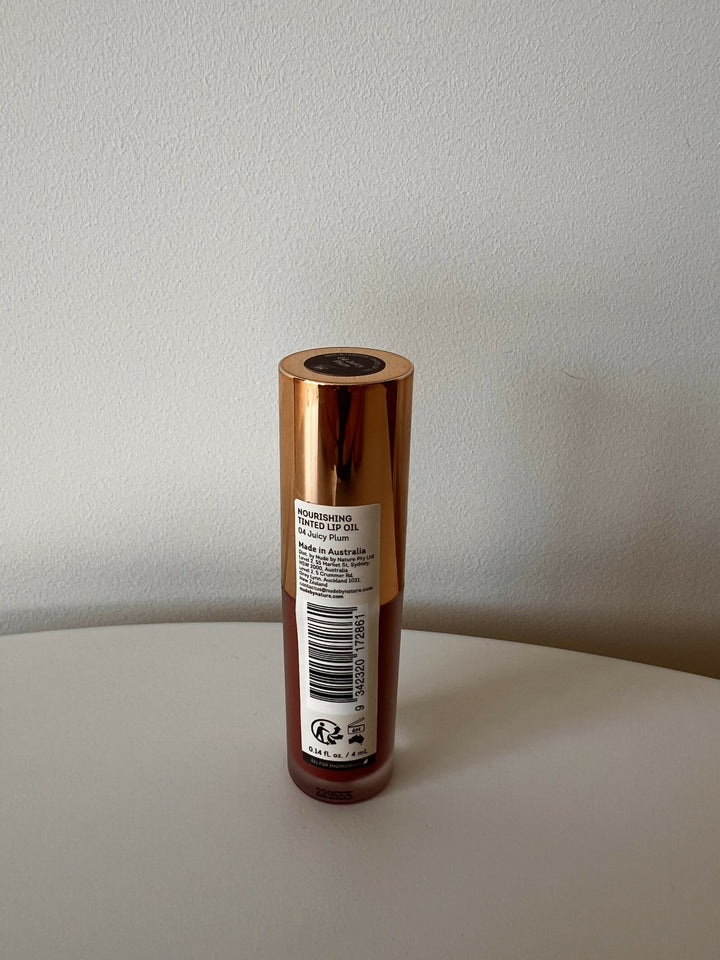 Nude by Nature Tinted Lip Oil - Juicy Plum