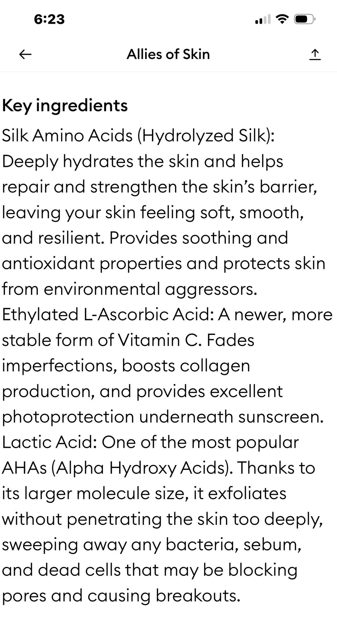 ALLIES OF THE SKIN MOLECULAR SILK AMINO HYDRATING CLEANSER BRAND NEW