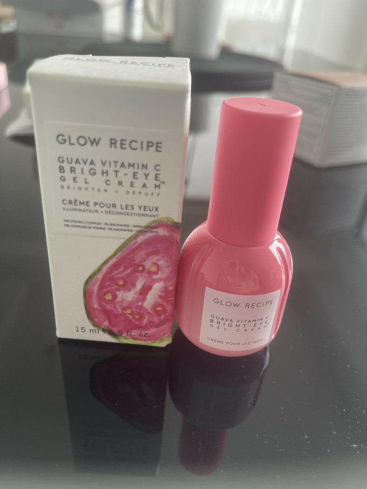 GLOW RECIPE GUAVA VITAMIN C BRIGHT-EYE GEL CREAM BRAND NEW