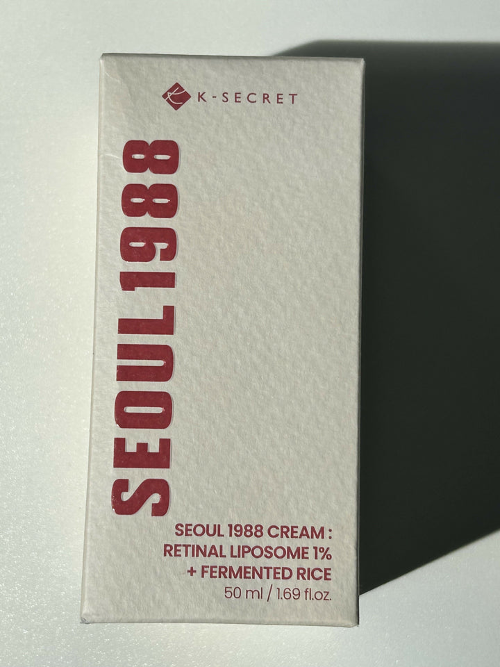 Seoul 1988 Cream: Retinal Liposome 1% + Fermented Rice (Korean Skincare)