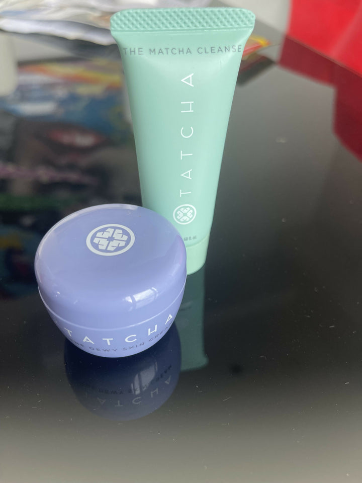 TATCHA MATCHA CLEANSE AND DEWY CREAM