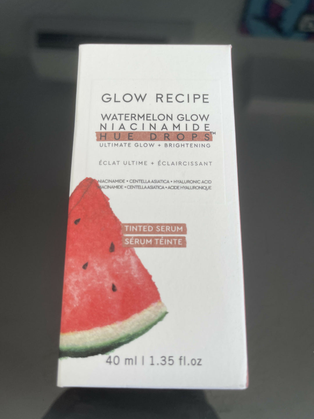 GLOW RECIPE WATERMELON NIACINAMIDE HUE DROPS